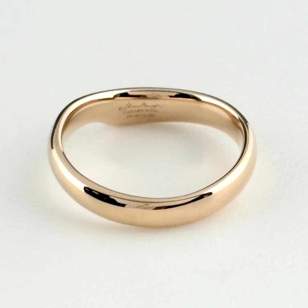 TIFFANY Gold Diamond Heart Ring - Picture 3 of 6